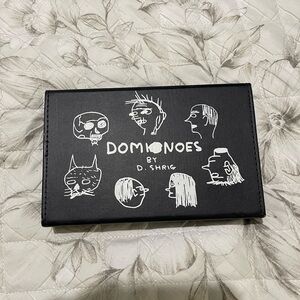 Rare and Unique Black Dominoes Set by D. Shrig